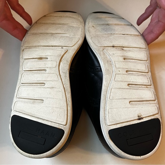 Cole Haan Walk Hero Black Lace Shoes with Rubber Soles Size Men's 12 - Picture 8 of 14